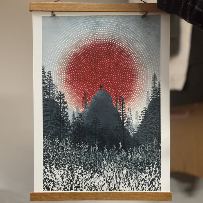 Illustrated Art Print - Zenith