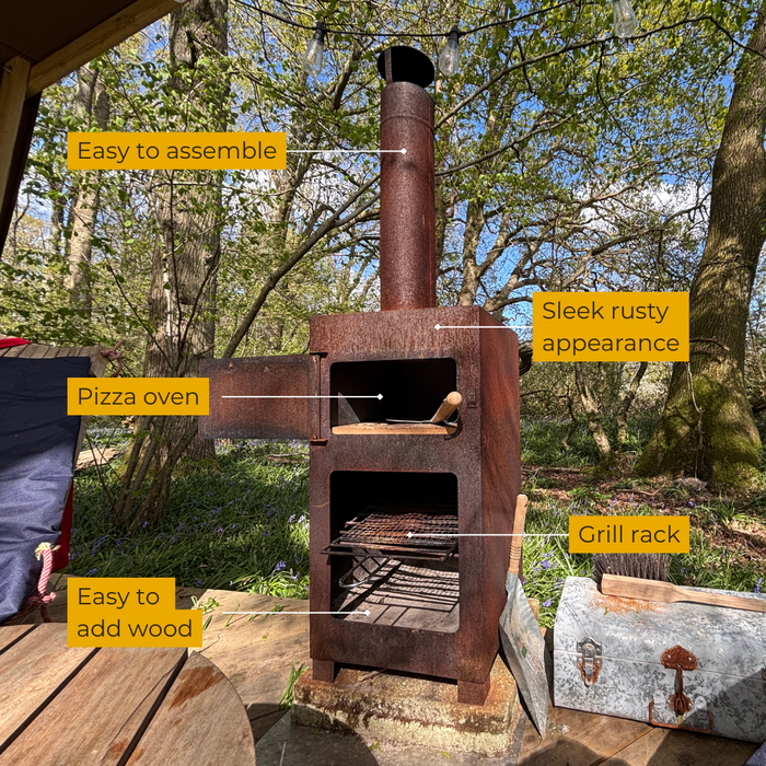 Terrace Heater & Pizza Oven