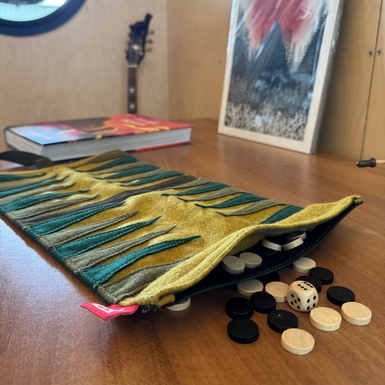 Tree Tents handmade Backgammon